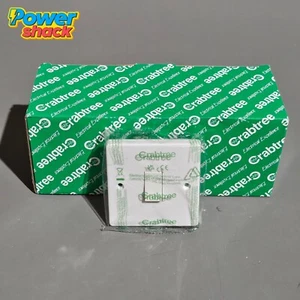Interruptor de luz Crabtree Capital 4170 blanco 1 banda 2 vías 10A - Imagen 1 de 10