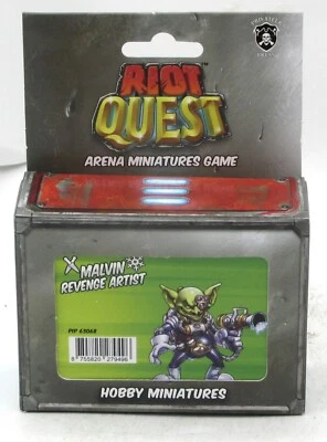 Riot Quest PIP63068 Malvin Revenge Artist (Rogue Hero) Goblin Minion Mercenary Foto 1 de 2