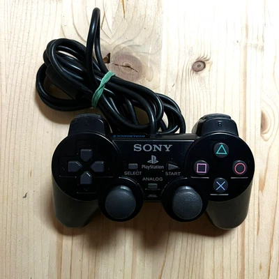 Controller PS2 - Joystick Joypad Originale Dualshock 2 per Sony Playstation Nero - Immagine 1 di 4