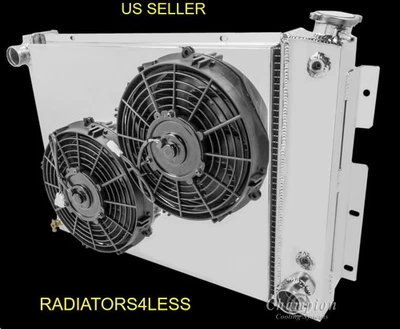 ЧЕМПИОН 4 РЯДА АЛЮМИНИЕВЫЙ РАДИАТОР САВАН 10 «ВЕНТИЛЯТОРЫ 67 68 69 CHEVY CAMARO 21» СЕРДЕЧНИК - Изображение 1 из 2