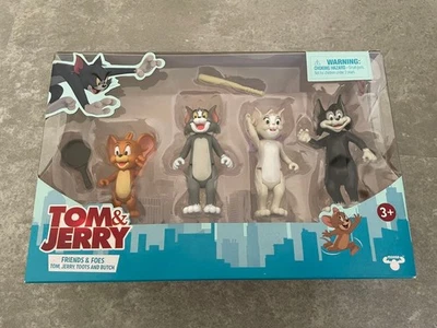 Juego de 4 figuras de Tom y Jerry, estilo dibujos animados, edades 3+ Foto 1 de 2