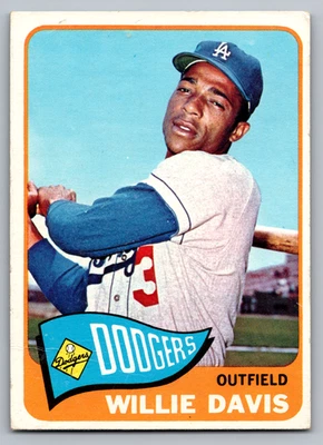 Willie Davis Dodgers 1965 Topps #435 Foto 1 de 3