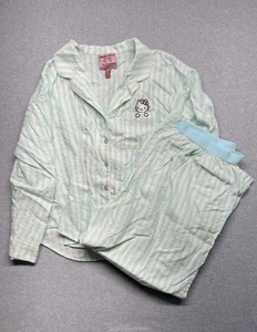 Hello Kitty 50th Anniversary Pajama Shirt & Pants Set Women’s Plus 2X Forever 21 - Picture 1 of 20