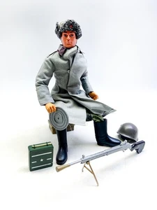 Conjunto de infantería ruso vintage de hombre de acción de los años 80 y pantalones azules figura Inter. - Imagen 1 de 22