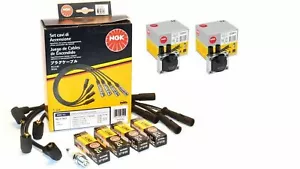 KIT ACCENSIONE BOBINE CANDELE CAVI FIAT PUNTO 1.2 8V 1200 DAL 99>03 188A4000 - Imagen 1 de 1