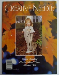 Creative Needle Jul 1997 Magazine Sewing Smocking Embroidery Pattern Smock Plate - Imagen 1 de 2