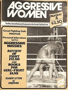 Aggressive Women magazine  Number 4  1978/79 female fighting scene women boxing - Picture 1 of 1