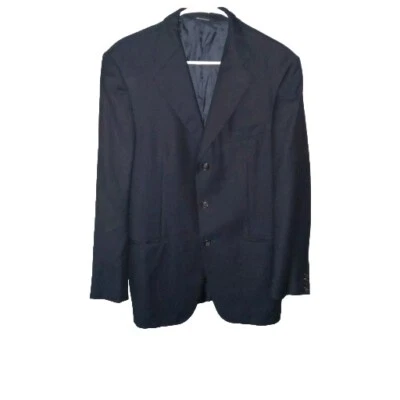 Ermenegildo Zegna Superfine Australian Wool Gold Woolmark Academia Preppy Career - Image 1 of 4