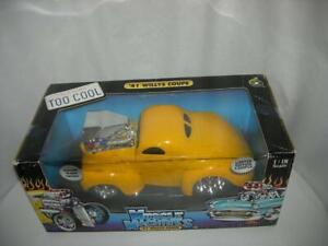1941 Willys coupe Bright Yellow Lim. Edit 5,800 pcs. 1:18 scale  Mus. Mach.