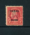 Canal Zone Scott #73 Var Company Issue "UN" Perfin Mint Stamp *RARE VARIETY*