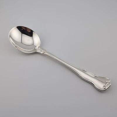 Colher de sopa creme prata esterlina Tiffany Provence - 6 7/8" - Sem monograma - Imagem 1 de 3