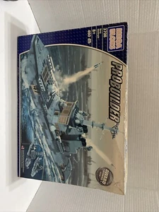 Mega Bloks 3708 Navy Destroyer Probuilder - New Old Stock Sealed Damaged Box - Picture 1 of 16