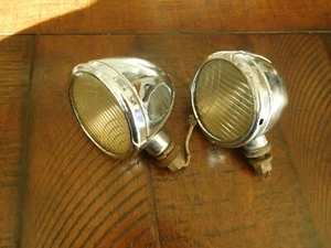 1931 Chrysler Cowl Lights LH RH CD CG 8 cyl - Picture 1 of 12