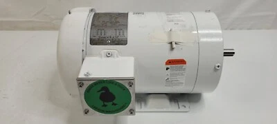 Leeson 2 HP Washguard Motor 3 PH, RPM 3490, TEFC, 119482.00, C6T34WK33A (READ) - Image 1 of 4