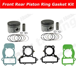 Front Rear 2X Piston Ring Gasket For Yamaha XV250 Virago 250 V-star XC125 Cygnus - Picture 1 of 5
