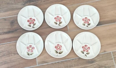 Lot 6 Assiettes Fondue Faïence - Photo 1/3