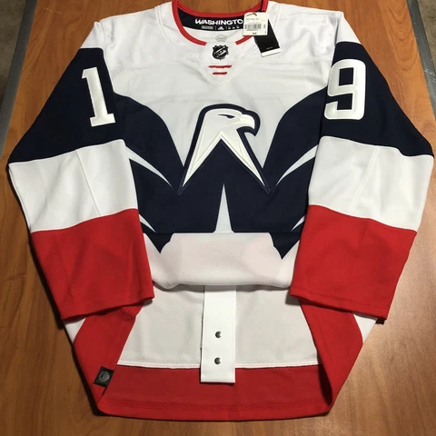 Adidas Nicklas Backstrom Washington Capitals 2023 NHL Stadium Series Jersey 50 Cover