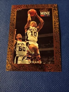 Tarjeta de mina de oro 1995 Dennis Rodman NBA San Antonio Spurs Bulls Pistones Worm - Imagen 1 de 2