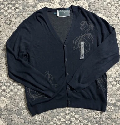 Perry Ellis Dark Sapphire Cardigan Men’s Size 2XL nWT - Image 1 of 4