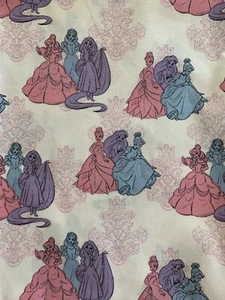 1 Yard Disney Princess friends character fabric - 100% Cotton - 36 X 44” - Picture 1 of 3