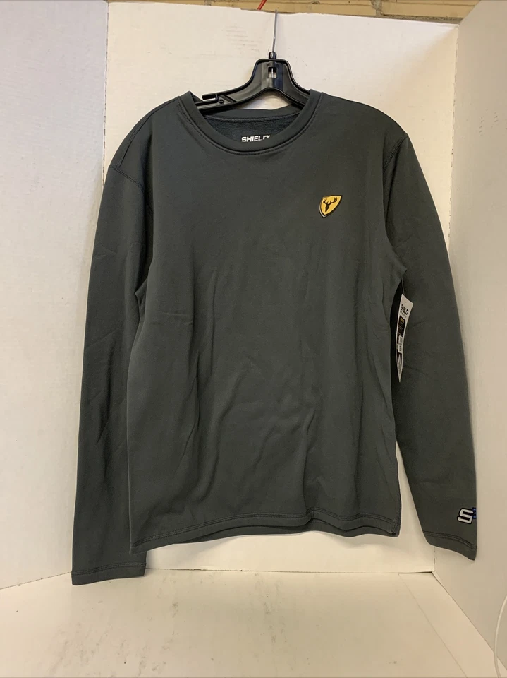 Scent Blocker Koretec Heavy Weight Base Layer Top Charcoal Size Medium
