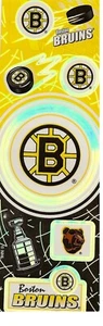 Sandylion Stickers **VINTAGE** Mylar BOSTON BRUINS HOCKEY - 1 strip - Picture 1 of 1