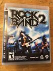 Étui Rock Band 2 (Sony PlayStation 3, 2008) et manuel seulement