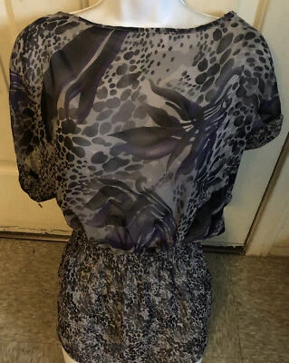 Blusa feminina Mikey Cyrus estampa animal bonita P - Imagem 1 de 2