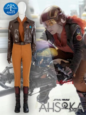 Star Wars Ahsoka Sabine Wren Costume Women Cosplay Jacket Pants Halloween Suit - Image 1 of 4
