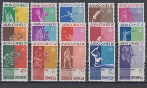 Indonesia - Sport - Asian Summer Games No. 345 - 359 Mint!!! - Picture 1 of 1