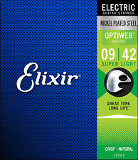 Elixir OPTIWEB superleichte E-Gitarrensaiten 9-42