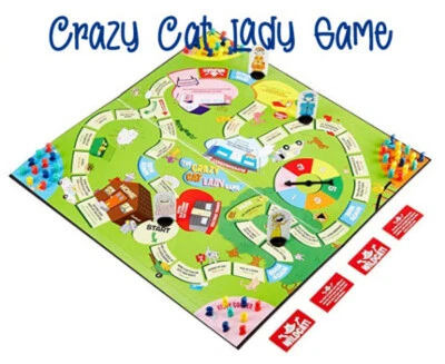 Accoutrements - The Crazy Cat Lady Game Sealed Brand New 4-Players Ages 8+ $45 - Image 1 of 4