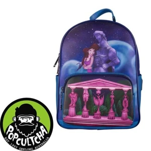 Hercules (1997) - Meg and Muses 12” Faux Leather Mini Backpack "New" - Picture 1 of 4
