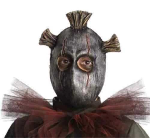 Child Prankster Scary Clown Half Mask - Image 1 of 1