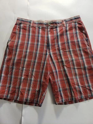 Pantalones cortos Columbia para hombre, talla 34 rojo a cuadros y color carbón, nuevos sin etiquetas  Foto 1 de 4