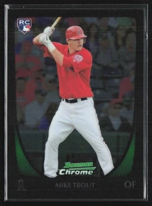 Mike Trout 2011 Bowman Chrome RC A #175 Los Angeles Angels - Picture 1 of 2