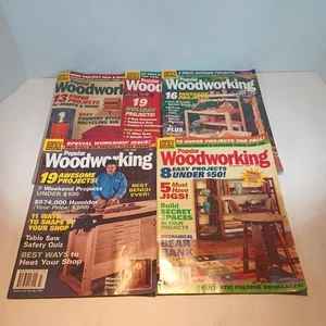 Popular Woodworking Magazine Lot 5 Issues 1996-1997 - Picture 1 of 10