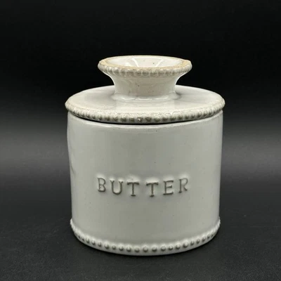 Hearth & Hand With Magnolia Stoneware Butter Bell Crock Keeper French Farmhouse - Image 1 of 4