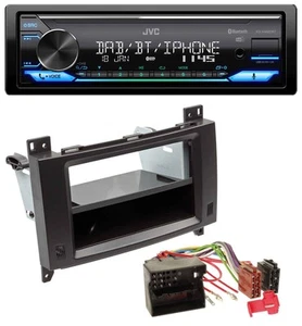JVC Bluetooth DAB USB MP3 Autoradio für Mercedes A- B-Klasse Vito Profiversion - Bild 1 von 8