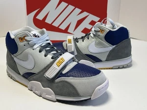 Nike AIR TRAINER 1 Mid Split Silver Royal FB8886 001 Mens Sneakers Shoes 10.5! - Picture 1 of 10