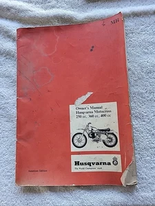 Husqvarna 250 360 400 Motorcycle Booklet - Picture 1 of 7