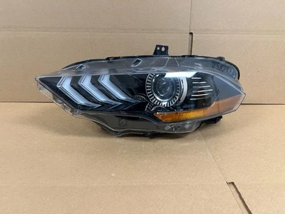 OEM 2018 2019 2020 2021 FORD MUSTANG СВЕТОДИОДНАЯ ФАРА ЛЕВАЯ СТОРОНА LH ИЗЯЩНАЯ! - Изображение 1 из 4