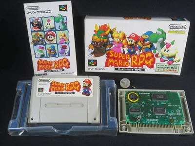 Super Mario RPG Legend of seven stars Famicom Japan Nintendo SNES SFC 1996 B3753 - Bild 1 von 4