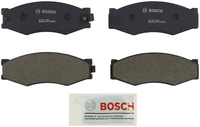 For 1986-1994 Nissan D21 2.4L RWD Bosch QuietCast Semi-Metallic Brake Pads Front - Image 1 of 3