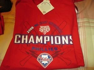 PHILLIES T SHIRT 2009 NL EAST DIVISION - Bild 1 von 1