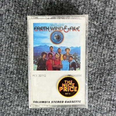Earth Wind And Fire Cassette Open Our Eyes Devotion Fair But So Uncool Brand New - Image 1 of 4