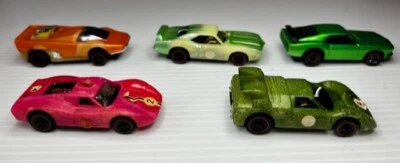 Hot Wheels Redline Sizzlers 1969/Mostang 302 Boss Firebird Trans-Am MK IV Foto 1 de 4