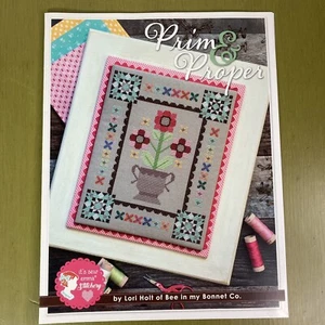 Prim & Proper cross stitch pattern chart It's Sew Emma Stitchery Lori Holt new - Picture 1 of 3
