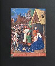 Miniature The Hours D'Etienne Knight L'Adoration Of Wise Men No ° 8