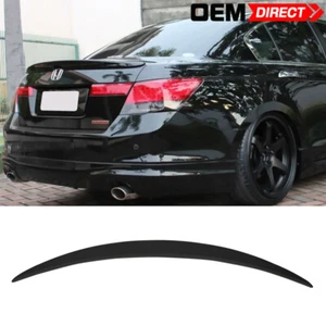 Se adapta a 08-12 Honda Accord Sedán Estilo OE Sin Pintar Alerón Trasero ABS - Imagen 1 de 6